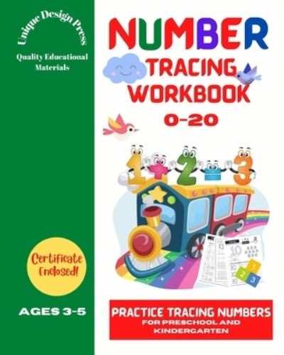 Cover for Inc. Blurb · Number Tracing Workbook (Paperback Book) (2024)