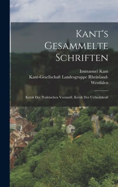 Cover for Immanuel Kant · Kant's Gesammelte Schriften (Bog) (2022)