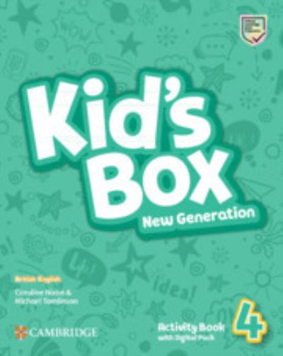 Cover for Caroline Nixon · Kid's Box New Generation Level 4 Activity Book with Digital Pack British English (Book) (2023)