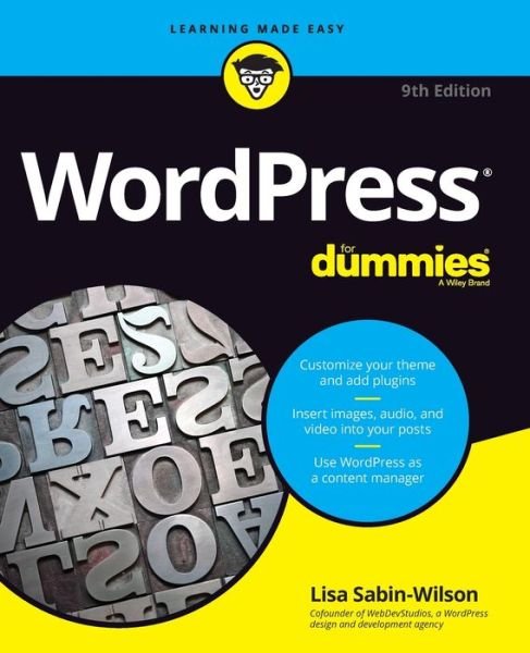 Cover for Lisa Sabin-Wilson · WordPress For Dummies (Paperback Book) (2021)
