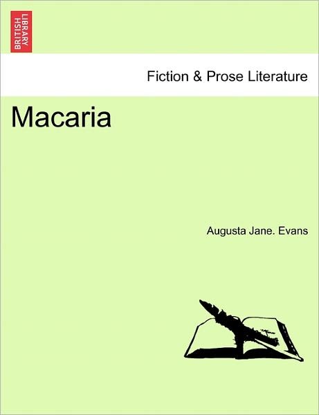 Cover for Augusta J Evans · Macaria. Vol. II (Paperback Book) (2011)