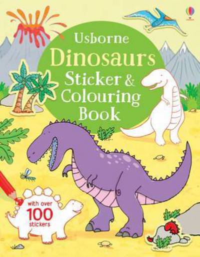 Cover for Sam Taplin · Dinosaurs Sticker and Colouring Book - First Colouring Books (Paperback Book) (2016)