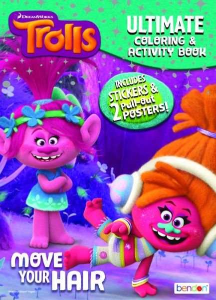 Ultimate Coloring & Activity Book - Trolls - Bøker -  - 9781505022971 - 23. oktober 2015