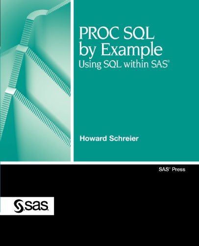 Cover for Howard Schreier · Proc Sql by Example: Using Sql Within Sas (Paperback Book) (2008)