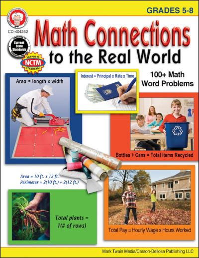 Cover for Linda Armstrong · Math Connections to the Real World, Grades 5 - 8 (Paperback Book) (2016)