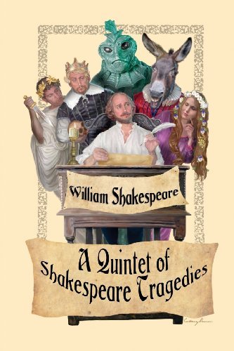 Cover for William Shakespeare · A Quintet of Shakespeare Tragedies (Romeo and Juliet, Hamlet, Macbeth, Othello (Pocketbok) (2013)
