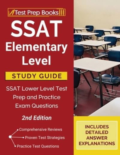 Cover for Test Prep Books · SSAT Elementary Level Study Guide (Paperback Book) (2020)