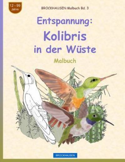 Cover for Dortje Golldack · BROCKHAUSEN Malbuch Bd. 3 - Entspannung (Paperback Book) (2018)