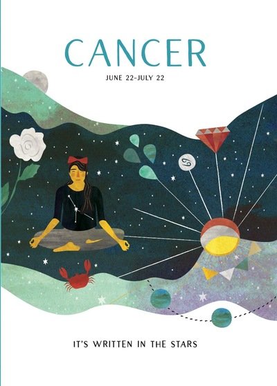 Cover for Astrology: Cancer - It’s Written in the Stars (Gebundenes Buch) (2019)