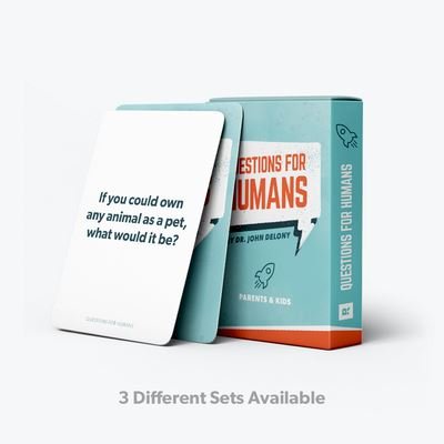 Cover for Dr John Delony · Questions for Humans: Parents &amp; Kids (Cards) (2022)