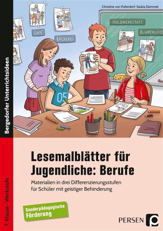 Cover for Pufendorf · Lesemalblätter für Jugendlich (Bog)