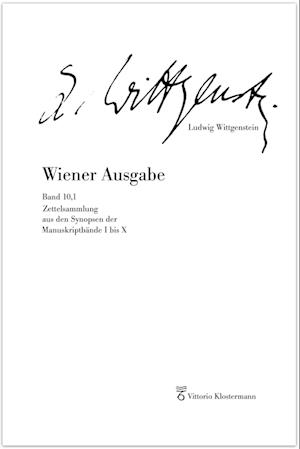 Cover for Ludwig Wittgenstein · Zettelsammlung Aus Den Synopsen der Manuskriptbande I Bis X (Book) (2023)