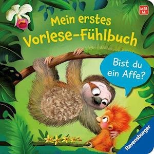 Cover for Kathrin Lena Orso · Mein erstes Vorlese-Fühlbuch: Bist du ein Affe? (Leksaker)
