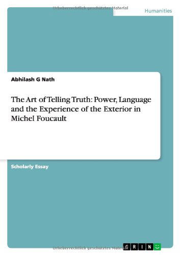 Cover for Abhilash G. Nath · G Nath:The Art of Telling Truth: Power, (Paperback Book) (2011)