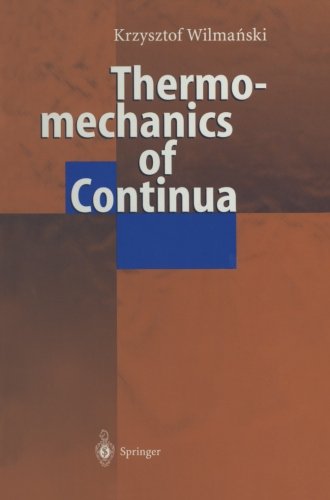 Cover for Krzysztof Wilmanski · Thermomechanics of Continua (Paperback Book) [Softcover Reprint of the Original 1st Ed. 1998 edition] (2012)