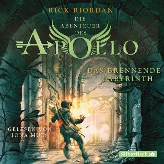 Cover for Rick Riordan · CD Das brennende Labyrinth (CD)