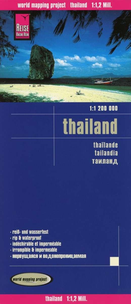 Cover for Reise Know-How · World Mapping Project: Thailand (Hardcover bog) (2019)