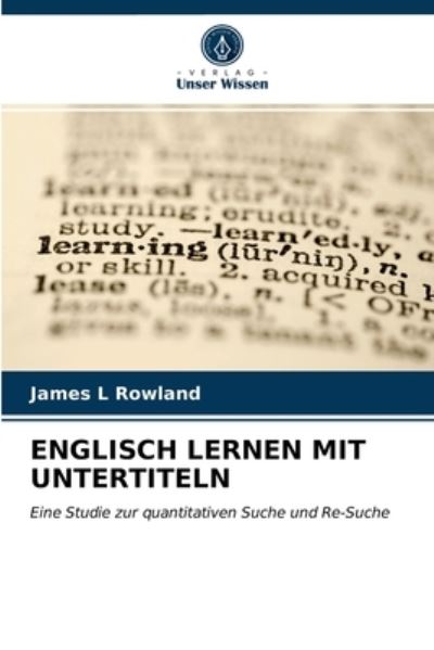 Cover for Rowland · Englisch Lernen Mit Untertiteln (N/A) (2021)