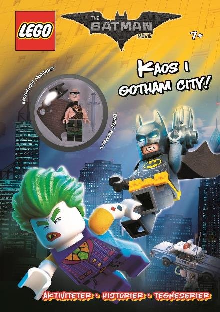 Lego: LEGO Batman: Kaos i Gotham City - Aktivitetsbog med eksklusiv minifigur -  - Kirjat - Carlsen - 9788711565971 - perjantai 27. tammikuuta 2017