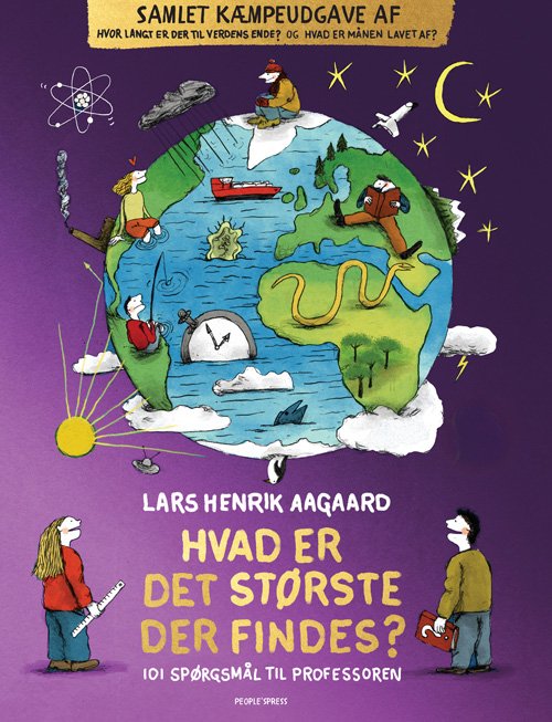 Cover for Lars Henrik Aagaard · Hvad er det største der findes? (Bound Book) [1th edição] (2020)