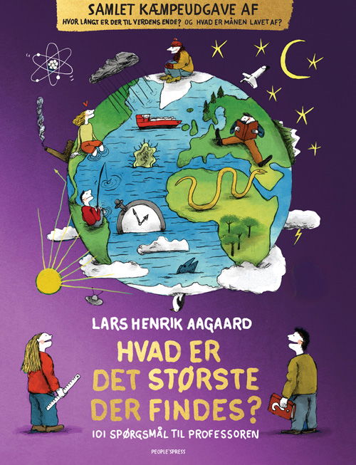 Cover for Lars Henrik Aagaard · Hvad er det største der findes? (Indbundet Bog) [1. udgave] (2020)