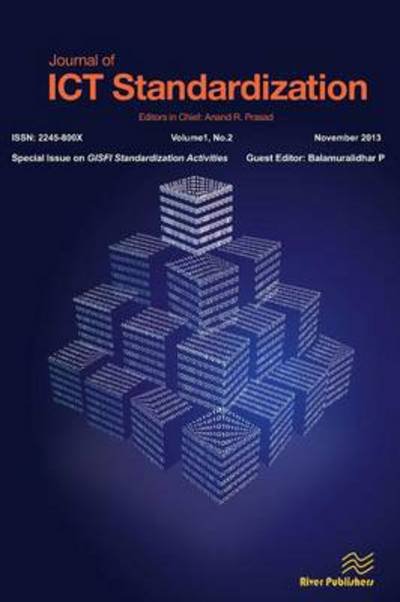 Cover for P Balamuralidhar · Journal of Ict Standardization 1-2 (Pocketbok) (2013)