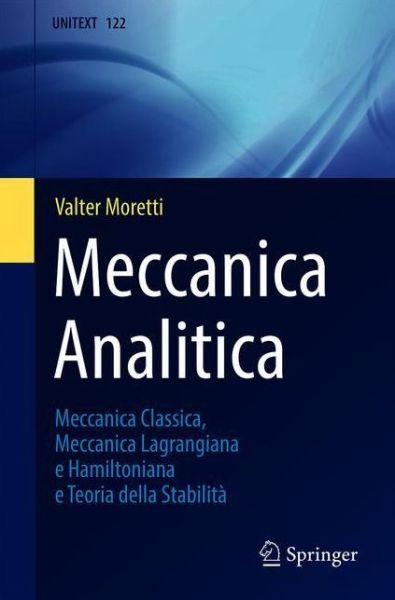 Cover for Moretti · Meccanica Analitica (Book) (2020)