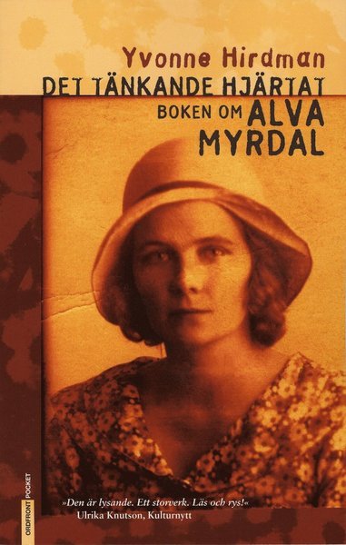 Cover for Yvonne Hirdman · Det tänkande hjärtat : boken om Alva Myrdal (Buch) (2007)