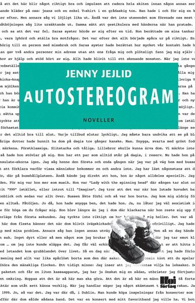 Autostereogram - Jenny Jejlid - Książki - Hoi Förlag - 9789186775971 - 29 października 2013