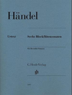 Cover for Georg Friedrich Händel · Six Recorder Sonatas (Taschenbuch) (2021)