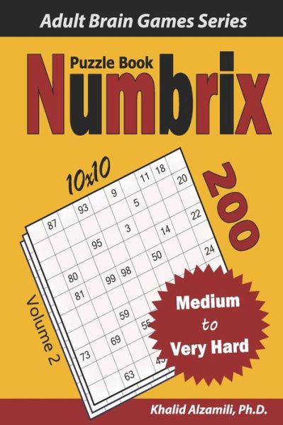 Cover for Khalid Alzamili · Numbrix Puzzle Book (Paperback Book) (2021)