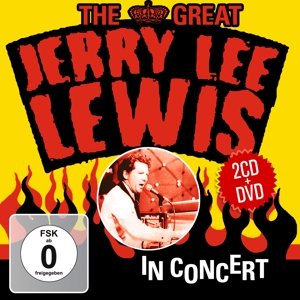 Cover for Jerry Lee Lewis · Great Jerry Lee in Concert (DVD/CD) (2015)