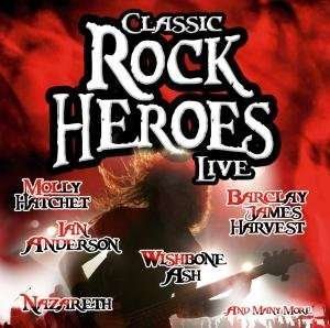 Cover for Classic Rock Heroes Live (CD) (2008)