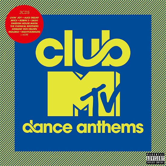 Cover for Club MTv Dance Anthems · Club Mtv (CD) (2018)