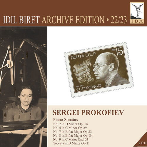 Cover for Idil Biret · Prokofiev: Sonatas &amp; Toccata - Idil Biret Archive Edition, Vol. 22/23 (CD) (2024)