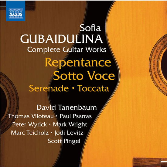 Gubaidalinacomplete Guitar Works - David Tanenbaum - Musiikki - NAXOS - 0747313337972 - maanantai 1. kesäkuuta 2015