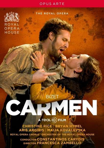 Bizet: Carmen - Riceroh Orcarydis - Film - OPUS ARTE - 0809478011972 - 26 februari 2016