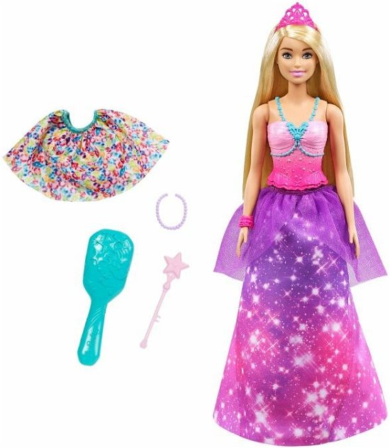 Dreamtopia 2In1 Doll Princess (Gtf92) - Barbie - Merchandise - Barbie - 0887961913972 - 1. november 2020