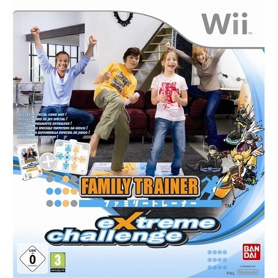Cover for Namco Bandai · Family Trainer: Extreme Challenge With Mat (Wii) (2009)