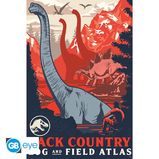 Cover for Großes Poster · JURASSIC WORLD - Poster «Back Country» (91.5x61) (Leketøy) (2019)