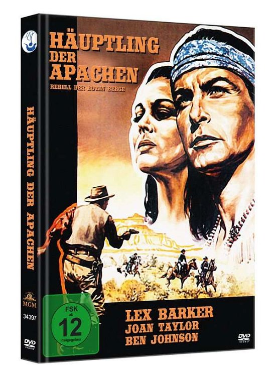 Cover for Barker,lex / Johnson,ben / Taylor,joan · Häuptling Der Apachen-limited Dvd-mediabook (DVD) (2019)