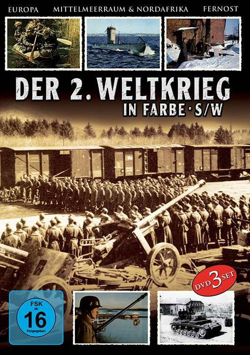 Cover for History Films · An den Fronten Des Krieges - Der 2. Weltkrieg in F (DVD) (2020)