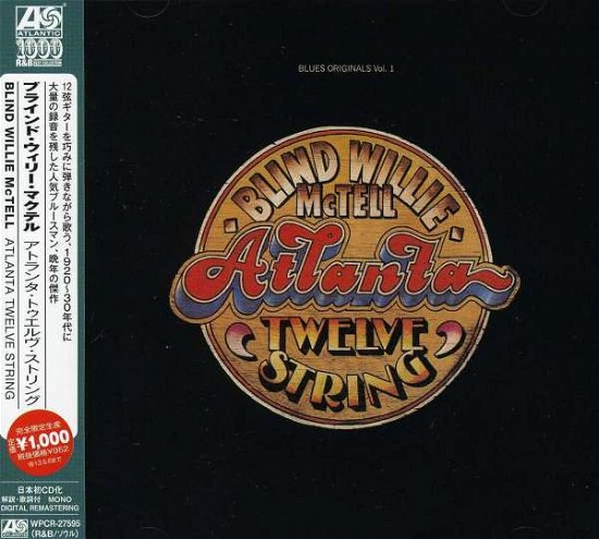 Cover for Blind Willie Mctell · Atlanta Twelve String (CD) (2012)