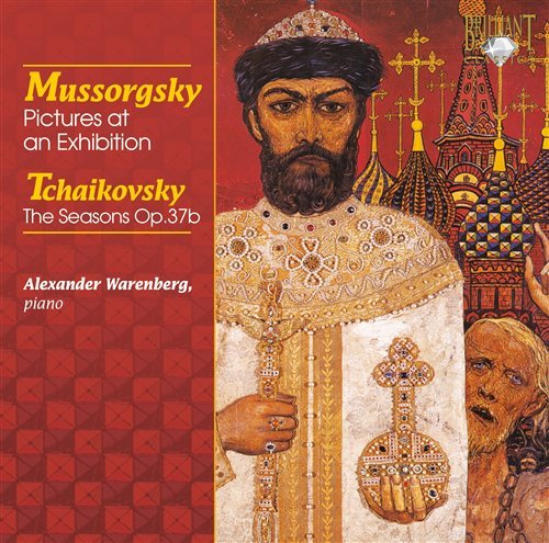 Cover for Mussorgsky - Pictures at an Exhibition · Alexander Warenberg (CD) (2008)