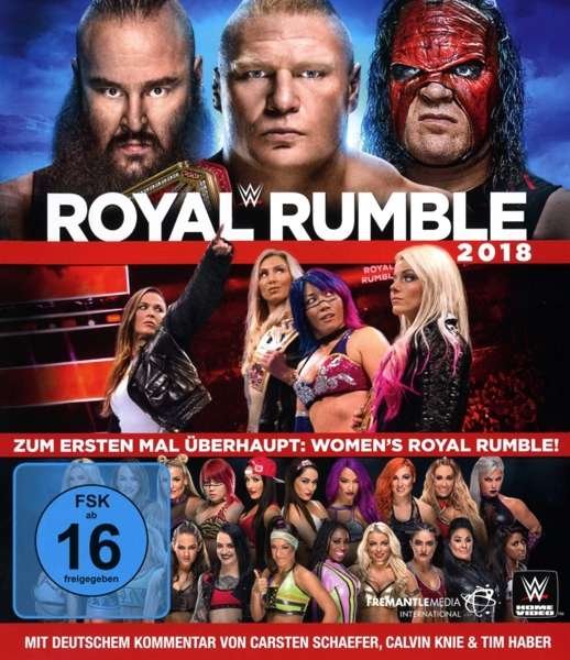 Cover for Wwe · Wwe: Royal Rumble 2018 (Blu-ray) (2018)