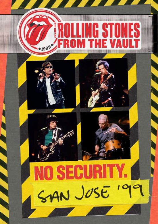 Cover for The Rolling Stones · From the Vault: No Security - San Jose '99 (DVD) (2018)