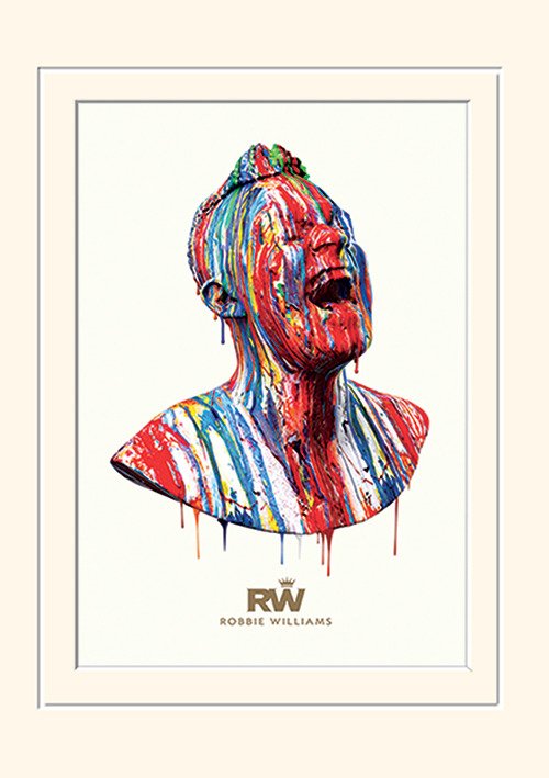 Cover for Robbie Williams · Robbie Williams - (Paint Head) (Stampa 30X40 Cm) (MERCH)