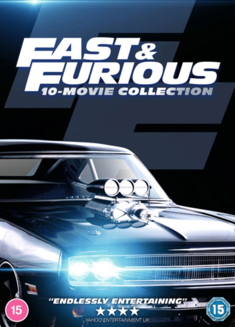 Fast and Furious 1 to 10 Movie Collection - Fast 110 DVD - Movies - Universal Pictures - 5053083257972 - September 4, 2023