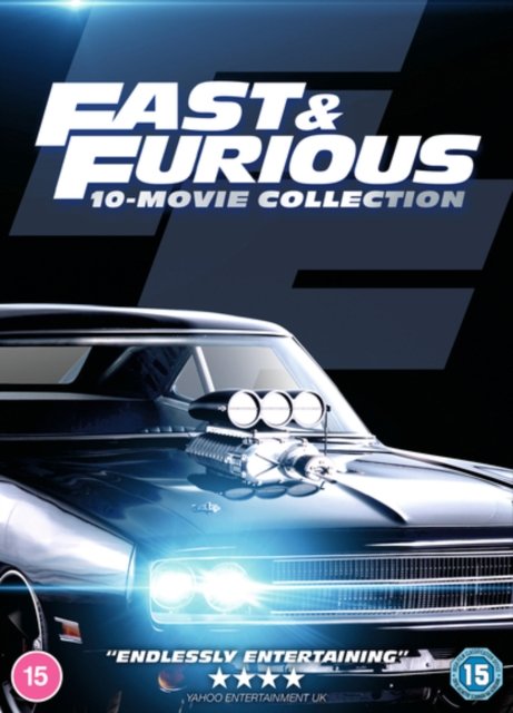 Cover for Fast 110 DVD · Fast and Furious 1 to 10 Collection (DVD) (2023)