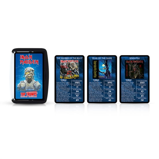 Iron Maiden Top Trumps Limited Edition - Iron Maiden - Fanituote - IRON MAIDEN - 5053410004972 - tiistai 25. heinäkuuta 2023